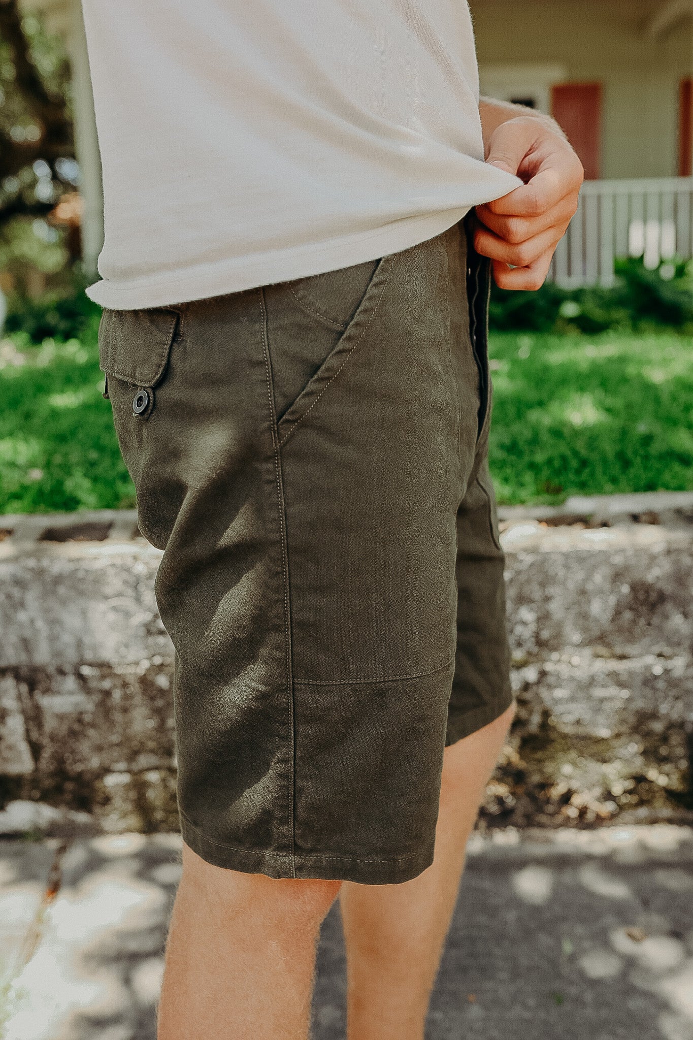 Vagabond Short- Olive