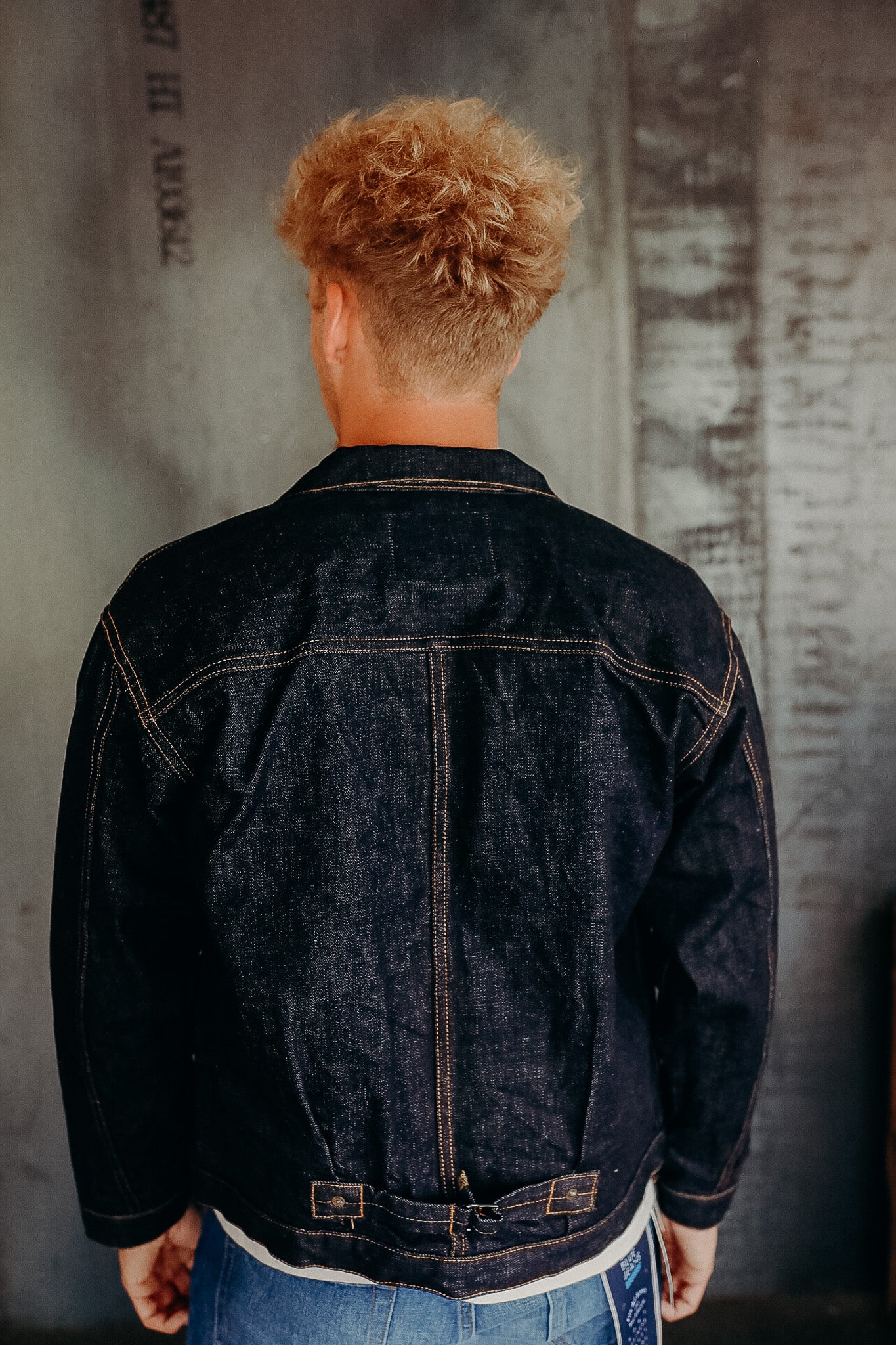 14.8oz Type 1 Denim Jacket- JBGJ1003