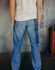 14.8oz US Cotton Straight Selvedge Jeans-J401 MIDS