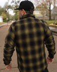 Iconic Shirt 70's Vintage Wool Check Yellow/ Brown/ Black