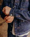 45th Indigo Slub Denim Jacket SP-107