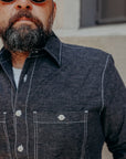 Utility Shirt-Black Chambray