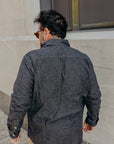 Utility Shirt-Black Chambray