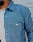 Utility Shirt-Indigo Chambray