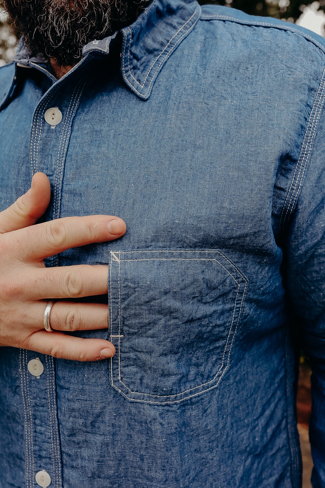 Chambray Work Shirt 500954