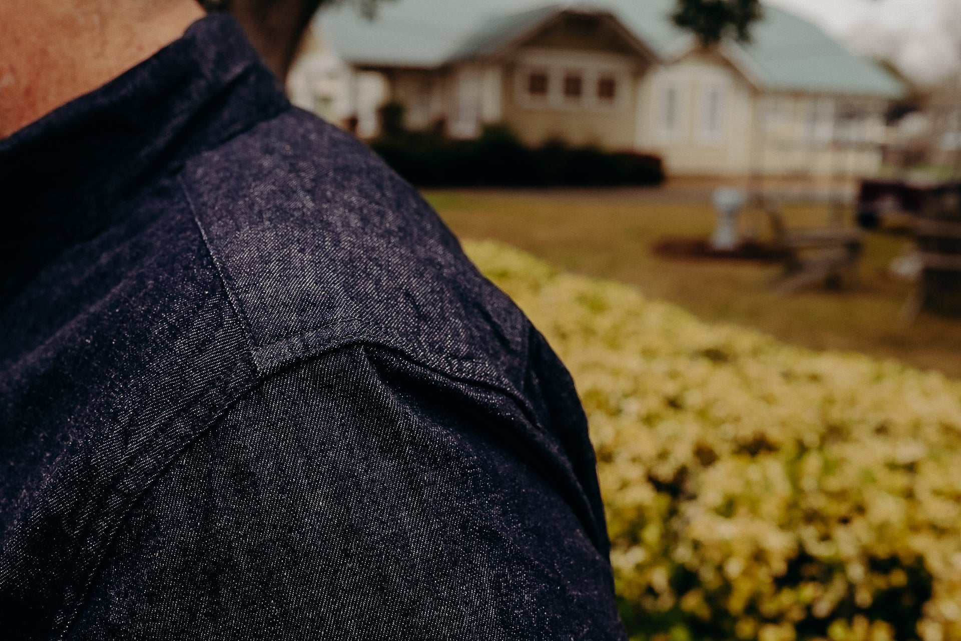 6oz Denim Button Down Shirt 502555