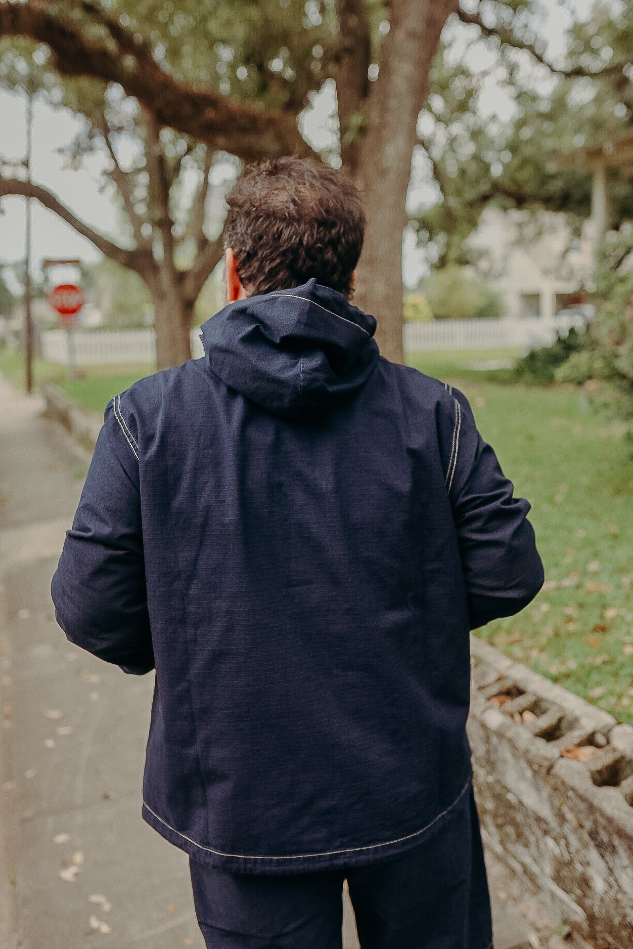 Slunky Jacket- Indigo Ripstop