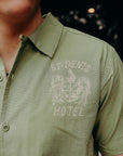 Hotel Camp Shirt- Mint Green