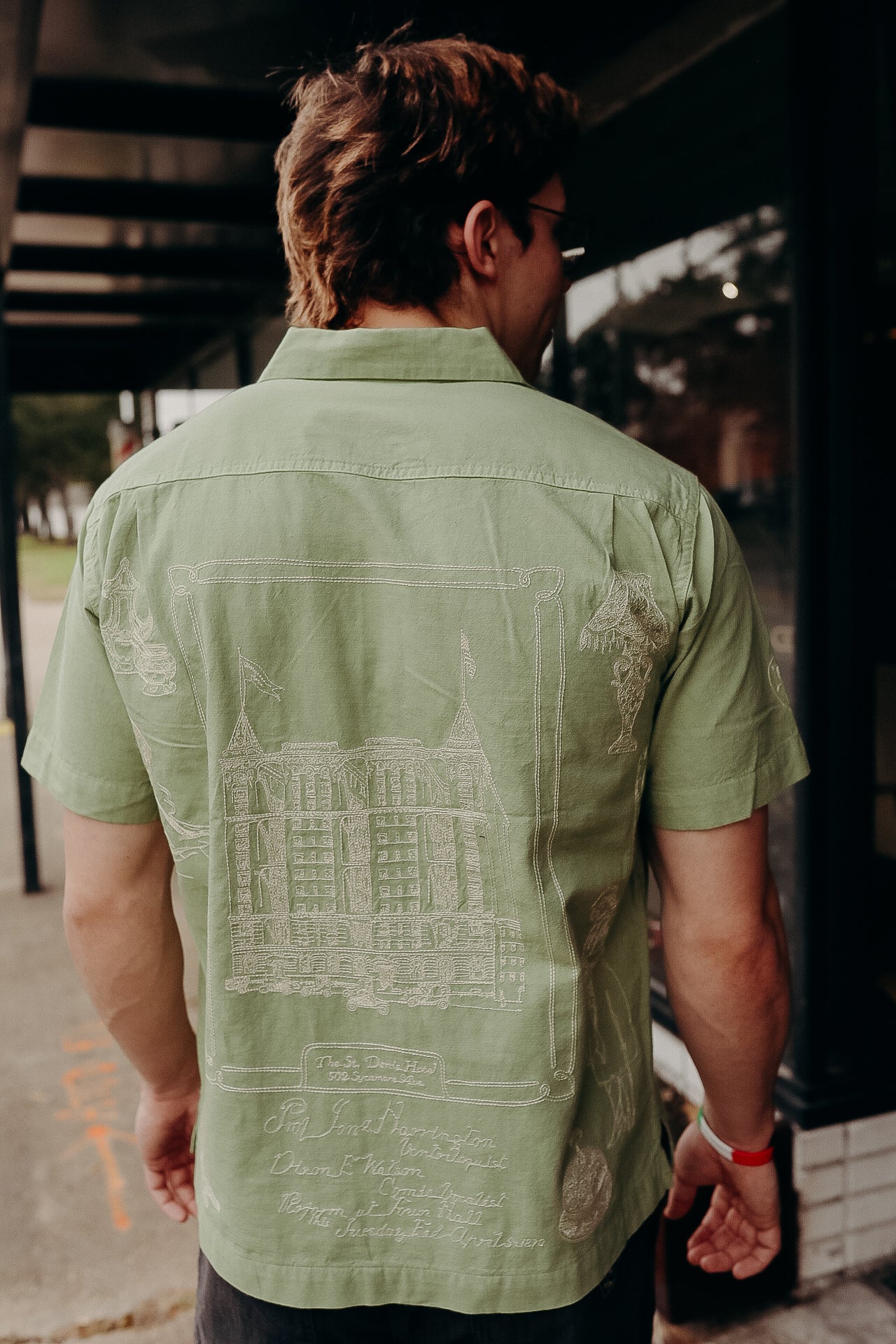 Hotel Camp Shirt- Mint Green