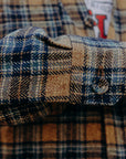 Cotton Tweed Check Double Pocket Shirt- Beige  (2229-BE)