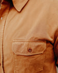 Alamo Cotton Twill Shirt- Brown Sugar