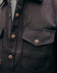 Western Overshirt- Indigo Sashiko