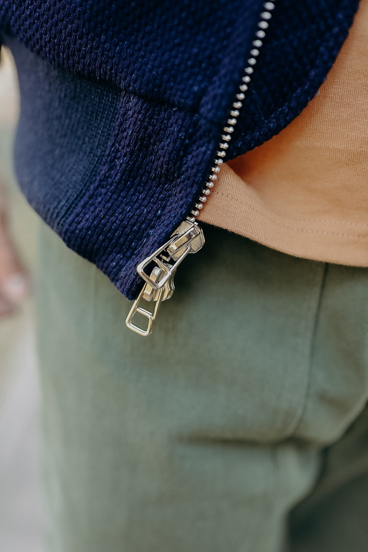 Weekender Jacket- Indigo Sashiko