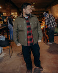 Cruiser Jacket Dry Wax Canvas- Olive