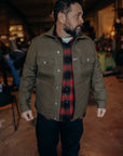 Cruiser Jacket Dry Wax Canvas- Olive