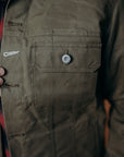 Cruiser Jacket Dry Wax Canvas- Olive