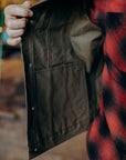 Cruiser Jacket Dry Wax Canvas- Olive