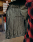 Cruiser Jacket Dry Wax Canvas- Olive