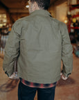 Cruiser Jacket Dry Wax Canvas- Olive