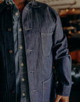 Chore Jacket-Nep Denim