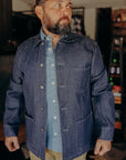 Chore Jacket-Nep Denim