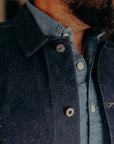 Chore Jacket-Nep Denim