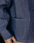 Chore Jacket-Nep Denim