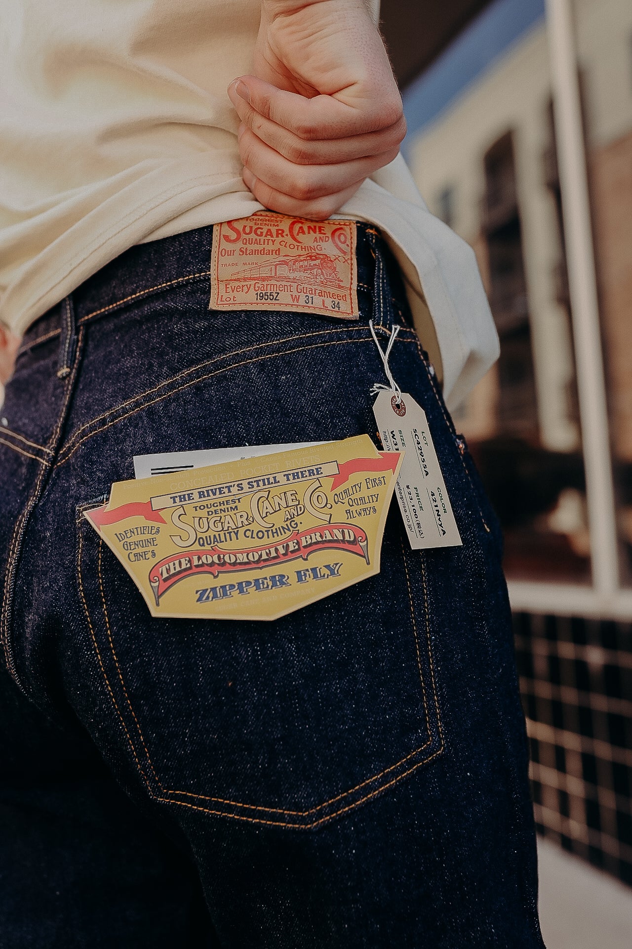 1955Z Cut- 14oz Indigo Denim (SC42955A)