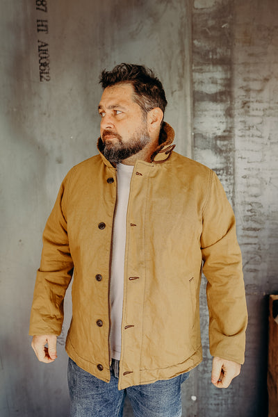 Deck Jacket in Camel