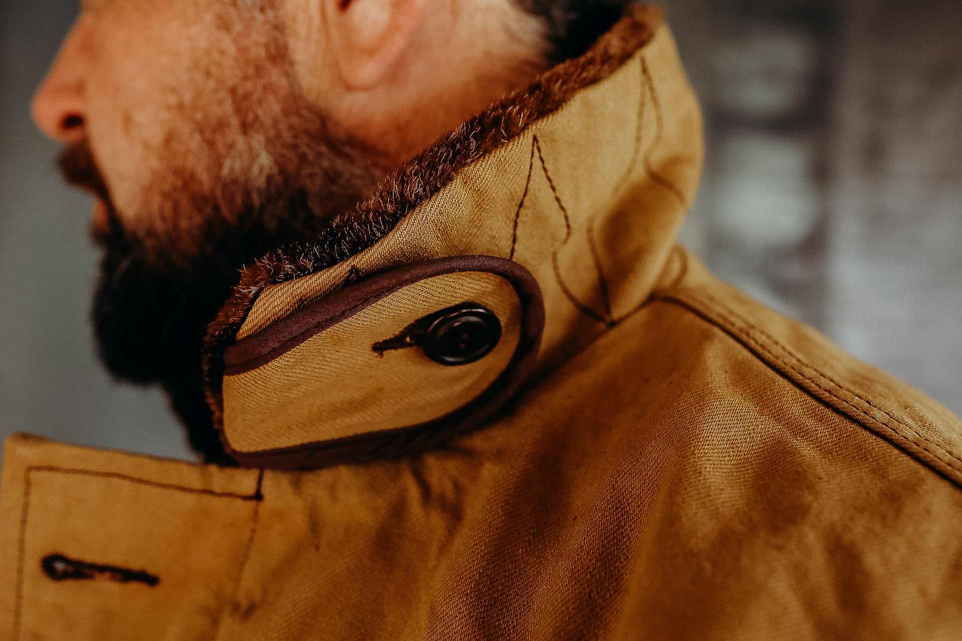 Deck Jacket in Camel