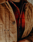 RJ-1 Riders Jacket Waxed Canvas Rust