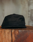 Waxed Vintage Trucker- Black