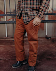 Deck Pant- 14oz Rust