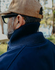 Varsity Jacket -Dark Navy / Antique Rust