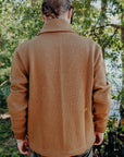 Shawl Sweater Coat - Dark Tan