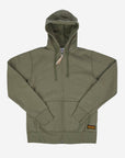 14oz Ultra Heavyweight Loopwheel Cotton Zippered Hoodie - Olive