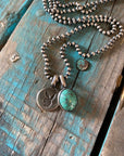 Classic Turquoise Oval Charm