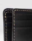 Calf Folding Wallet - Black IHG-035-BLK