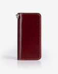 Long Shell Cordovan Wallet - Oxblood IHG-03-OXB