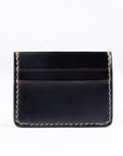 Shell Cordovan Card Holder - Black IHG-089-BLK