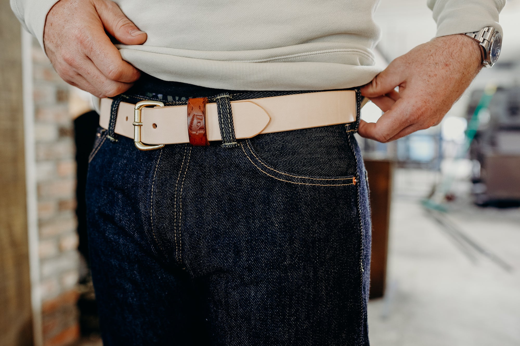 634s 21oz Selvedge Denim Straight Cut - Indigo IH-634S