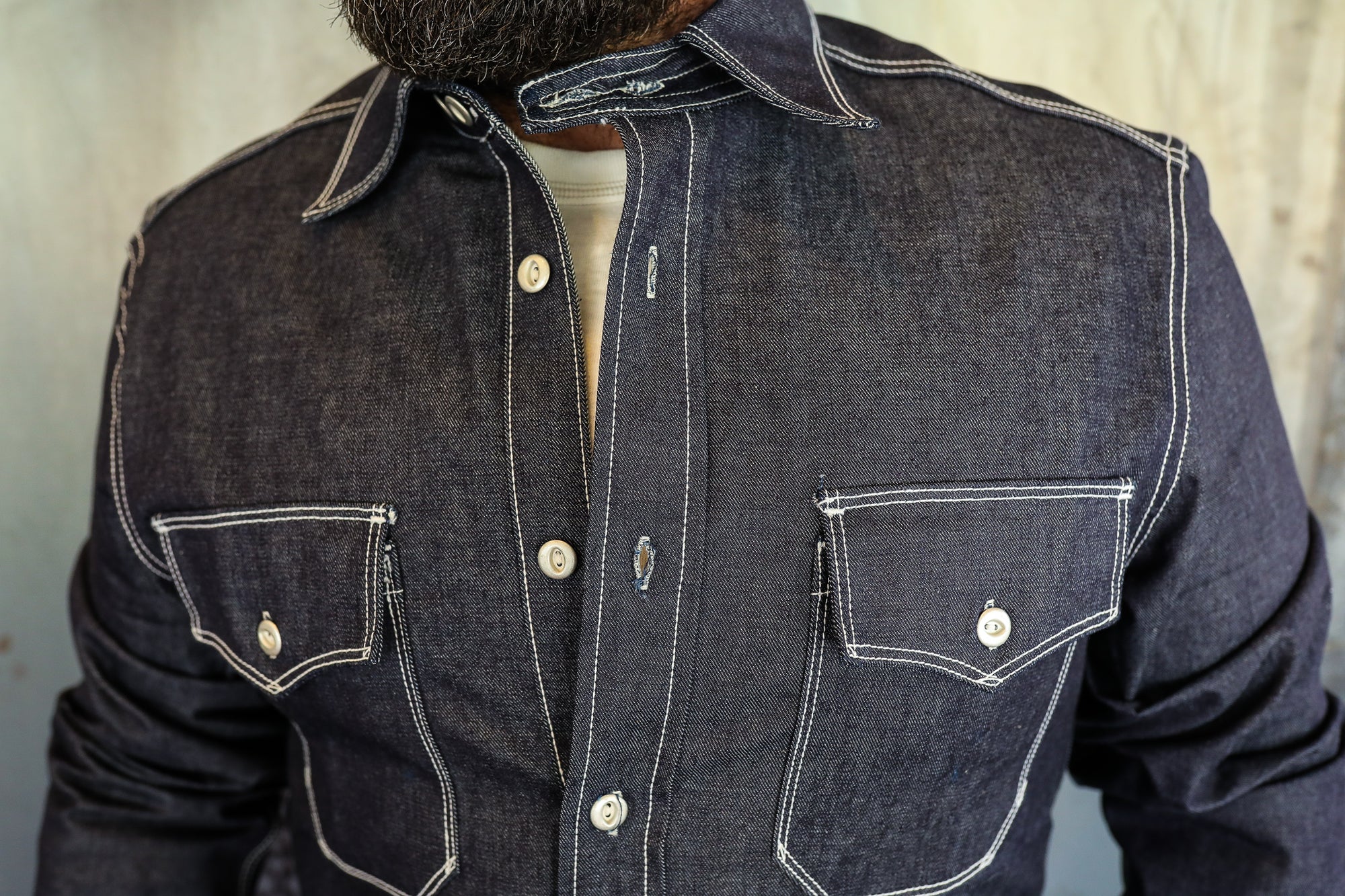 SCOUT DENIM SHIRT - Indigo