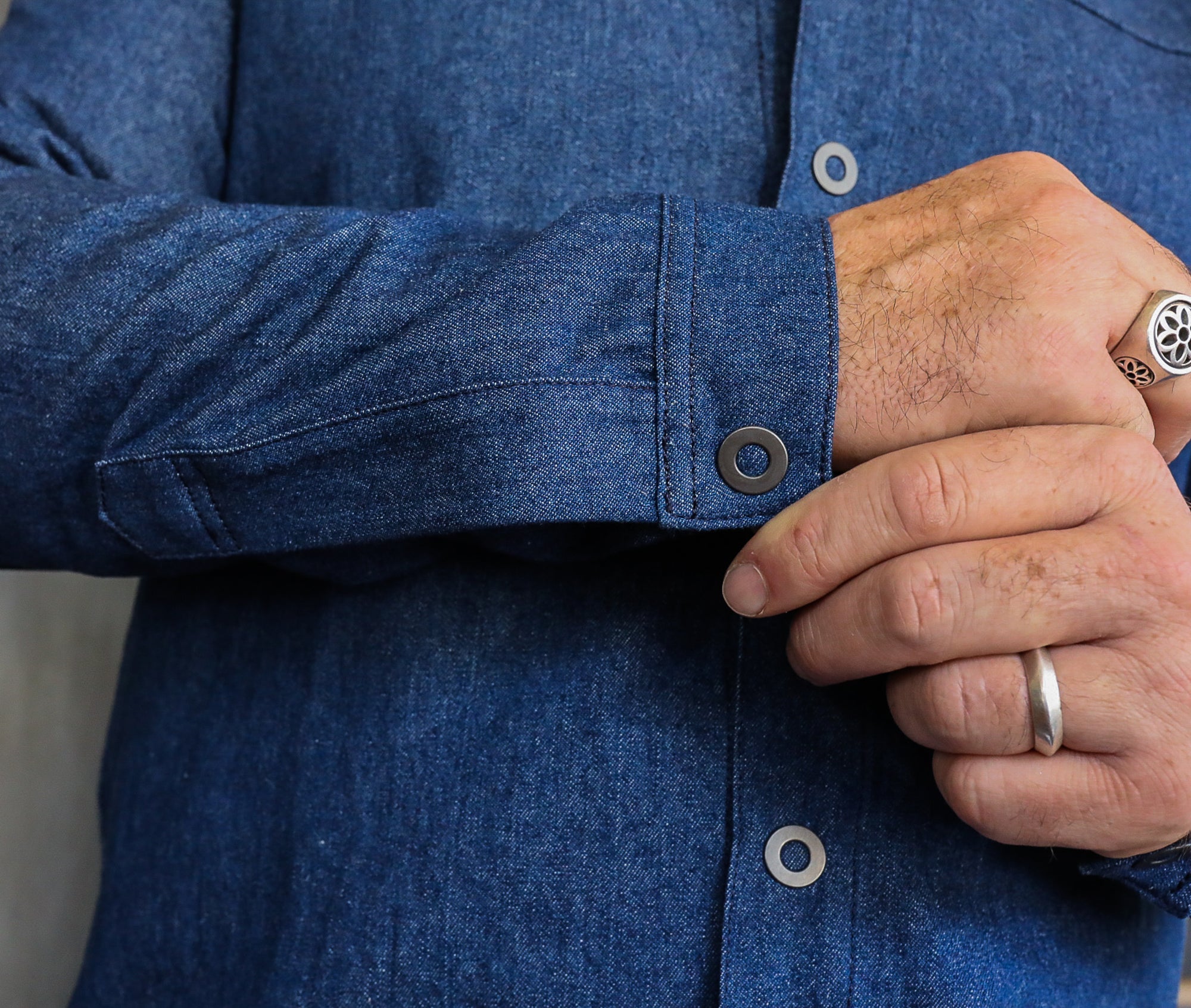 8oz Japanese Indigo Denim Shirt