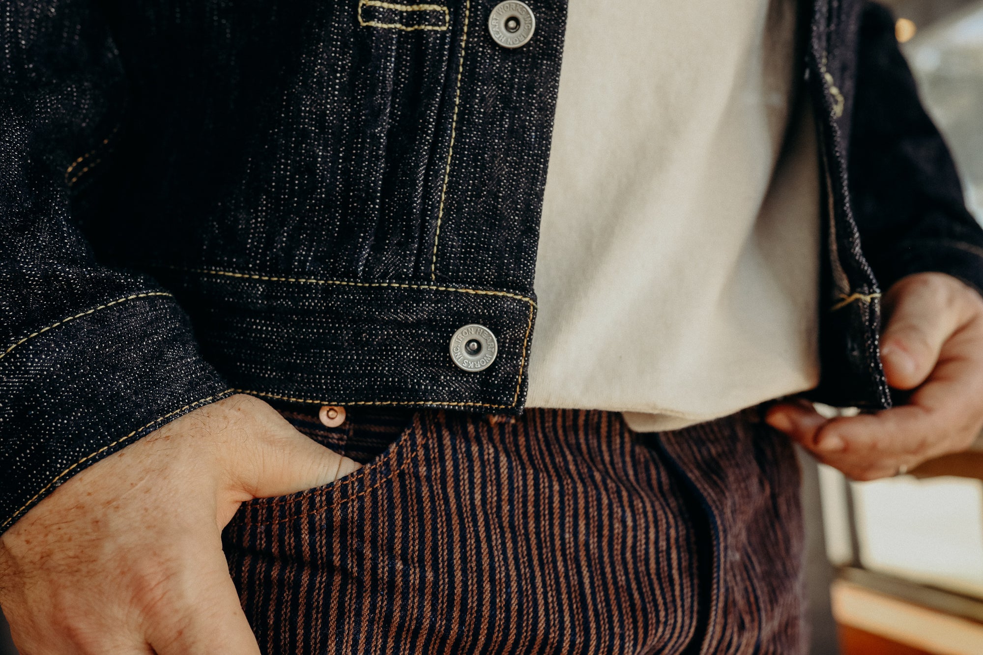 16oz Slubby Selvedge Denim Type II Jacket - Indigo