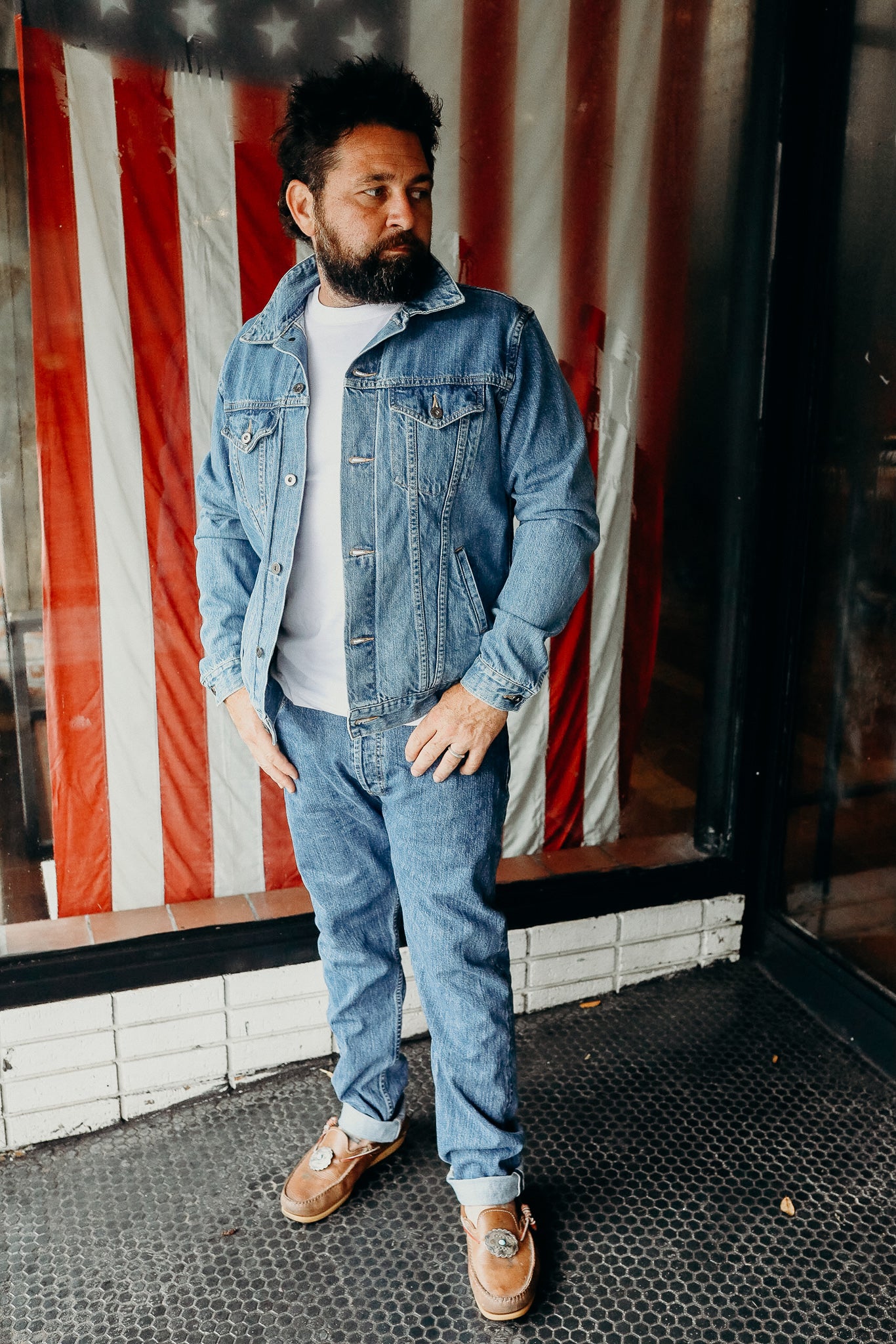 CT-⁠101xs Classic Tapered ⁠-⁠ Stonewashed Indigo Selvedge