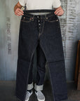 888 14oz Selvedge Denim Medium/High Rise Tapered - Indigo IH-888S-142