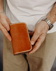 Medium Shell Cordovan Wallet - Natural