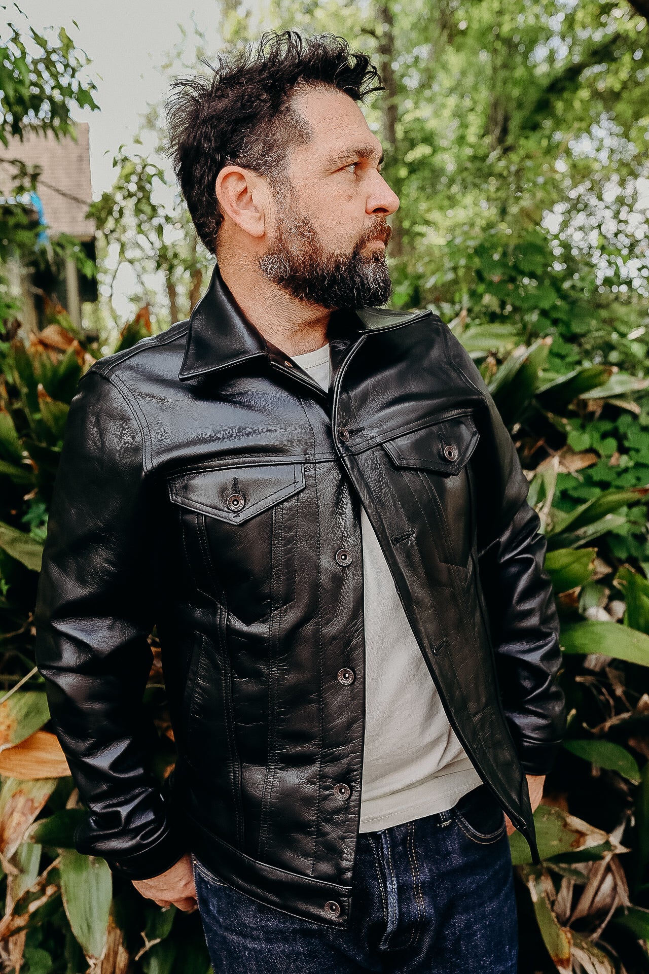 Iron heart hotsell horsehide leather jacket