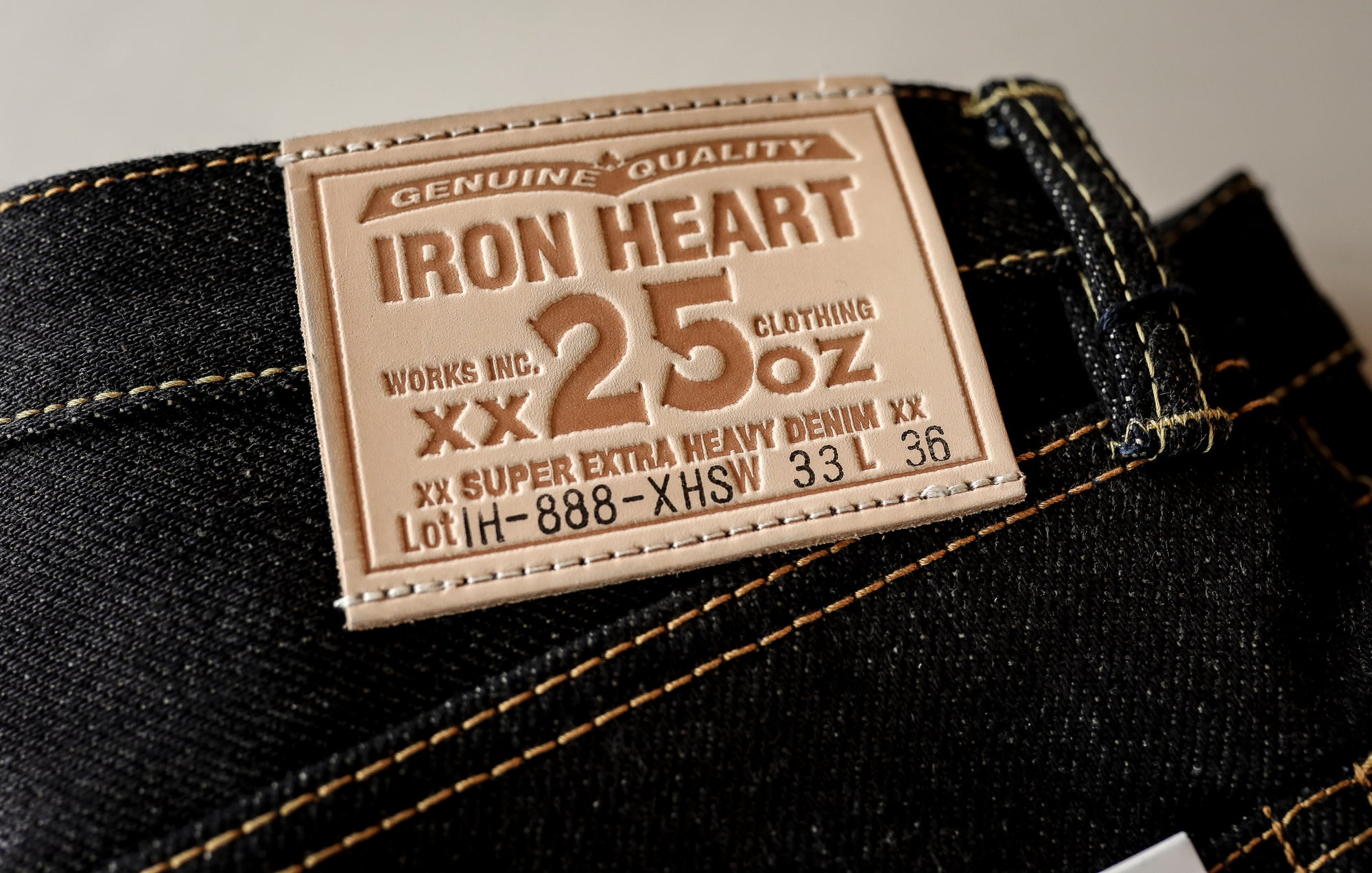 25oz Selvedge Tapered - Indigo IH-888-XHS