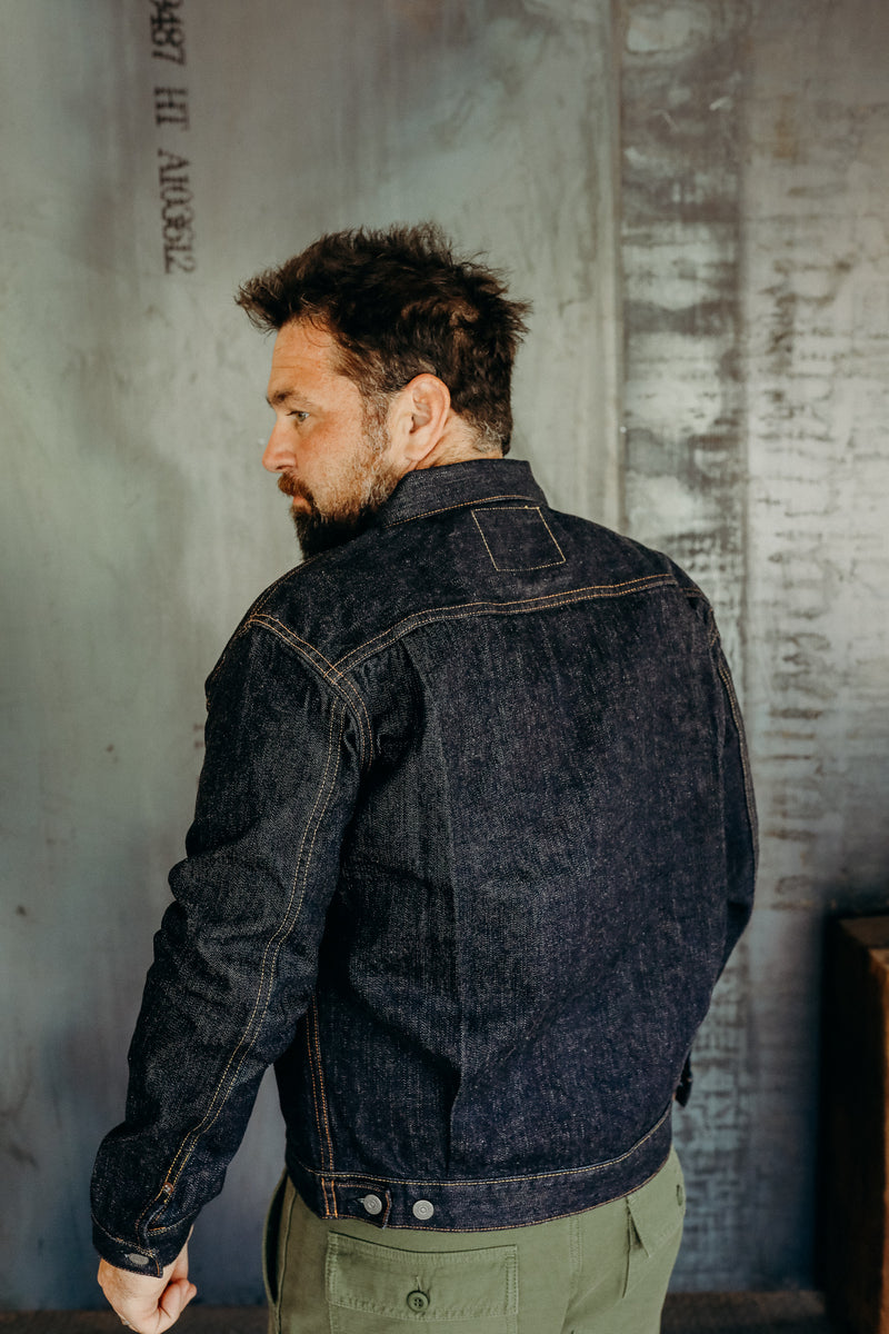 The Flat Head Type II Denim Jacket FN-OJ-D002 – Iron Shop Provisions